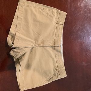 J.CREW 4” CHINO SHORTS SIZE 12-Khaki